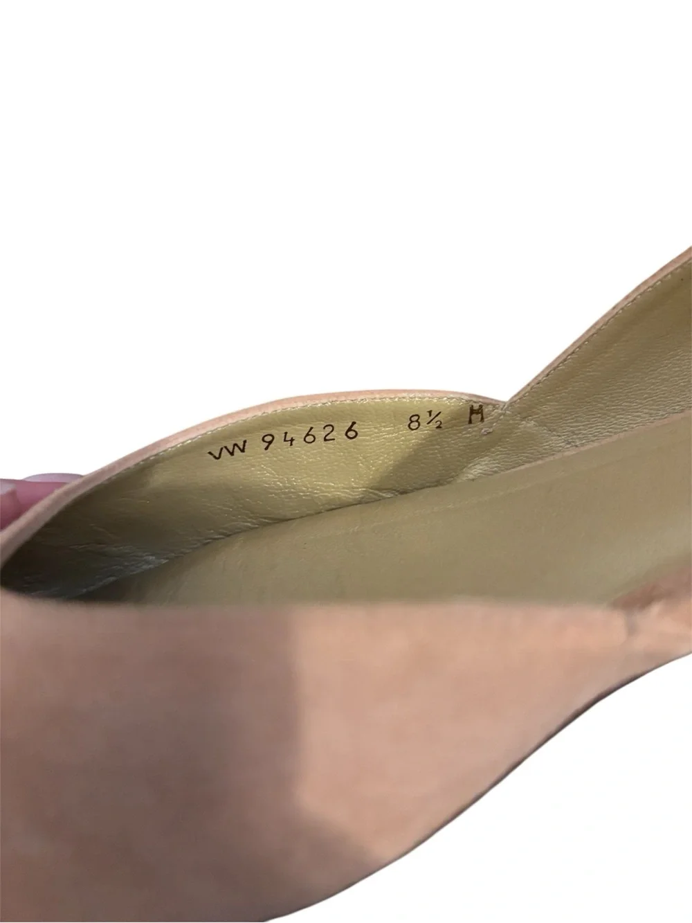 Stuart Weitzman Supersonic Suede Ballet Flats-Pointed Toe Ankle Tie Dusty Pink